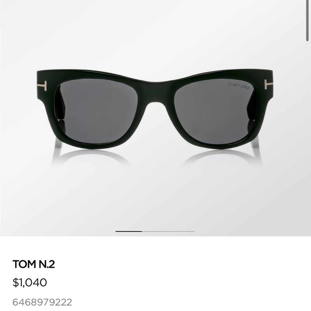 Tom Ford Private Collection Black Horn Glasses